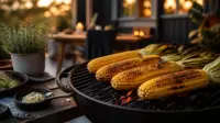 Majs på grill — guide til perfekte majskolber på gasgrill og kulgrill med toppings