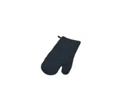 Sort Daily grillhandske i tekstil, 18x30 cm, til brug ved grillen