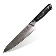 Ushi Gyuto 210 mm med ergonomisk G-10 håndtag og VG-10 damaskusstål