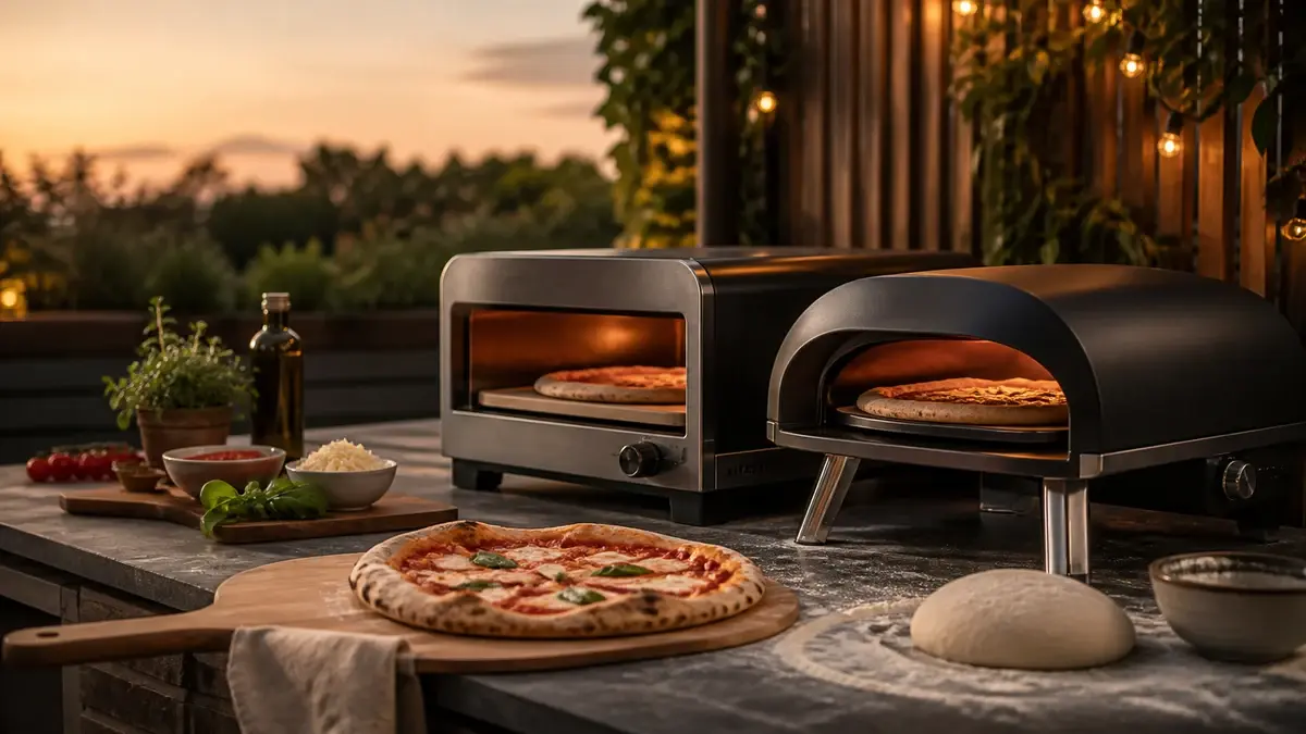 Bedste pizzaovn 2026 — elektrisk Effeuno mod gasovn Fontana Forni testet til hjemmebrug