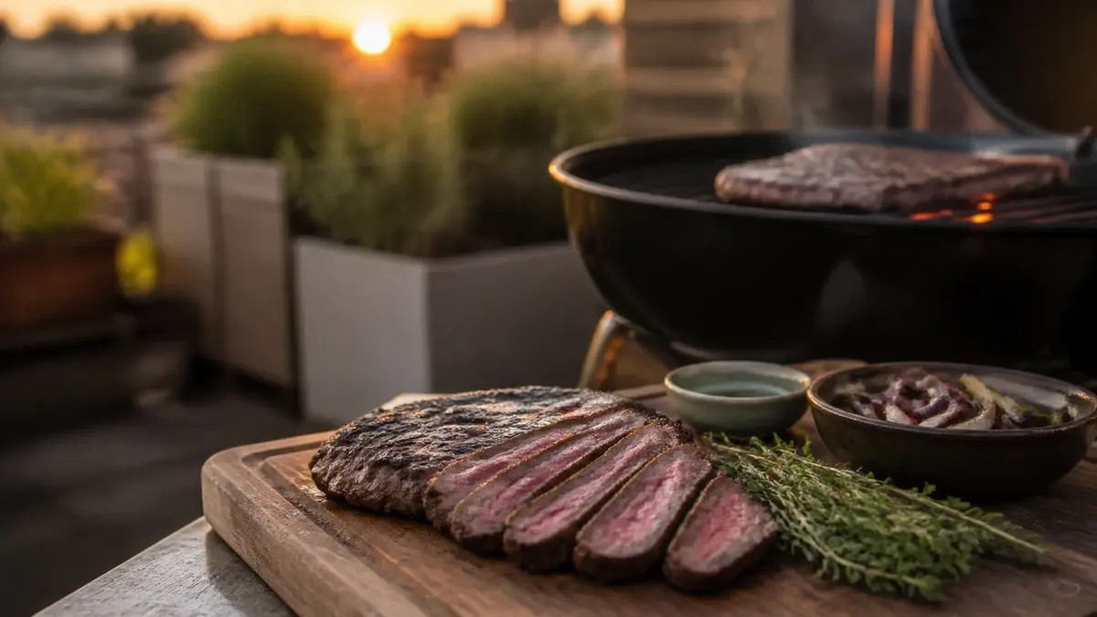 Flanksteak på grill: sådan får du den mør (2026)