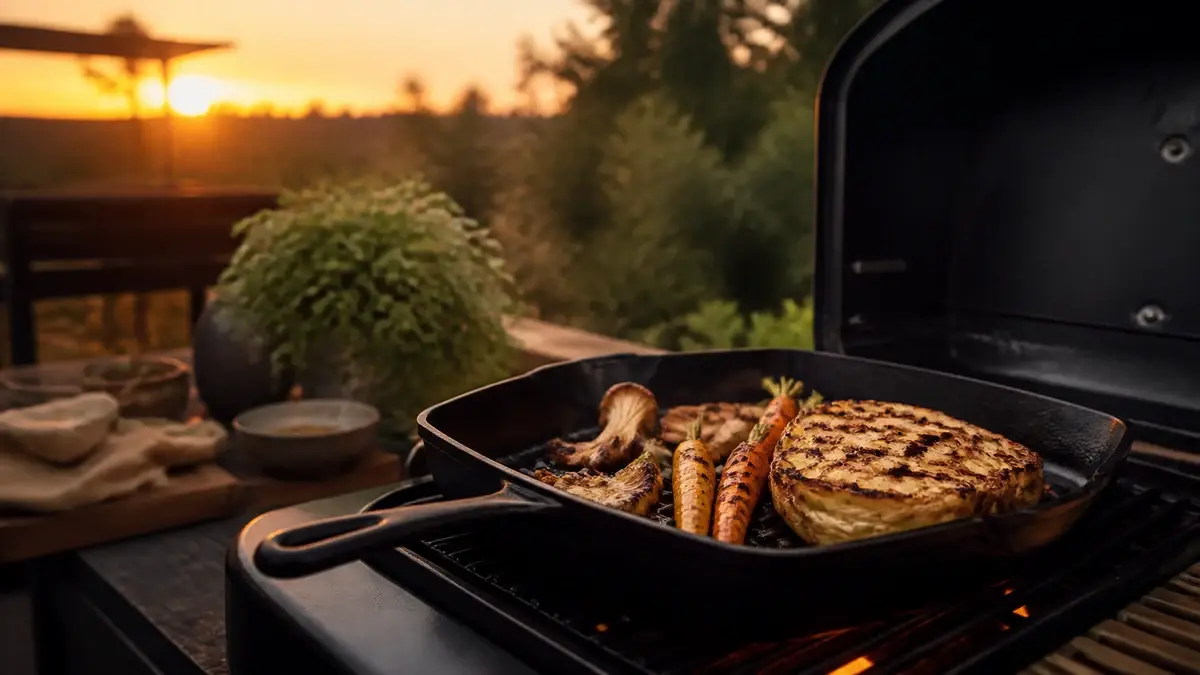 Grillpande 2026: støbejern, emalje og hvornår den slår risten