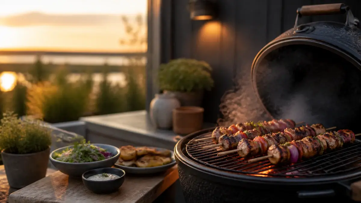 Grillspyd: de bedste opskrifter og teknik til spyd på grill