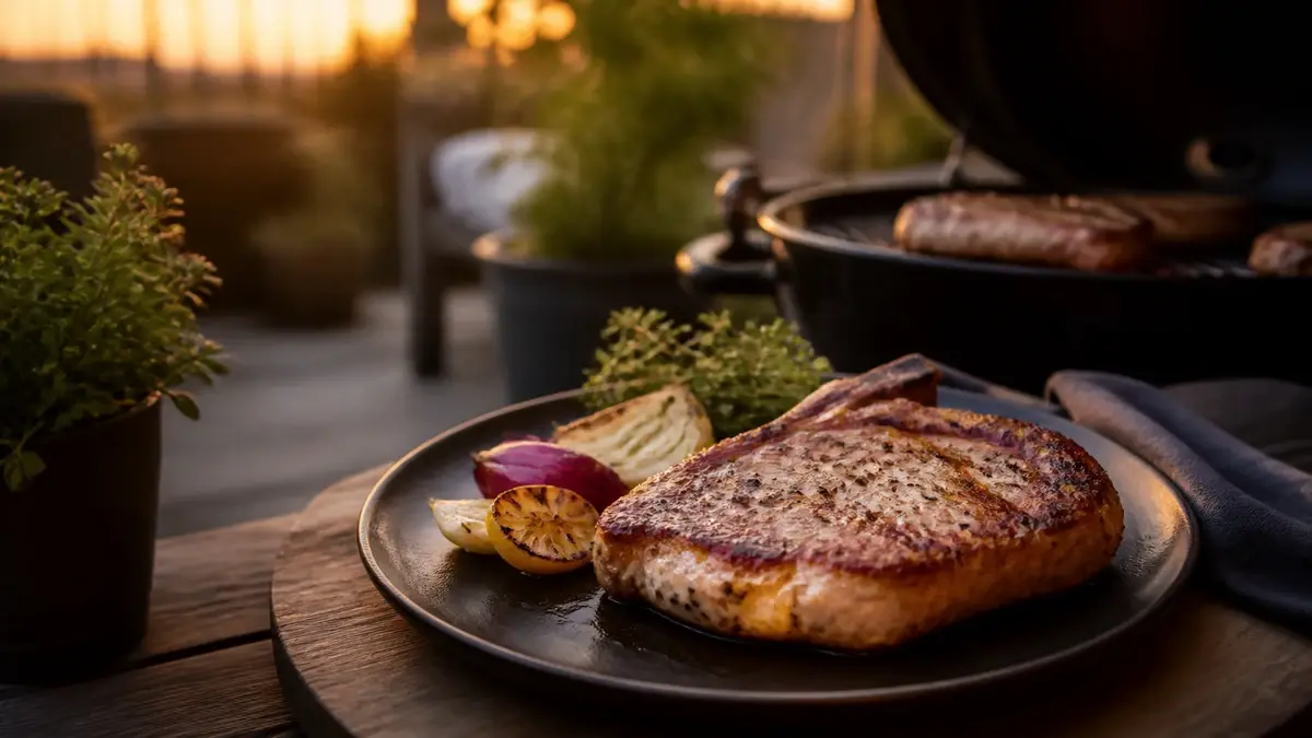 Kotelet på grill 2026: saftig svinekotelet uden at tørre ud | Grillglod.dk