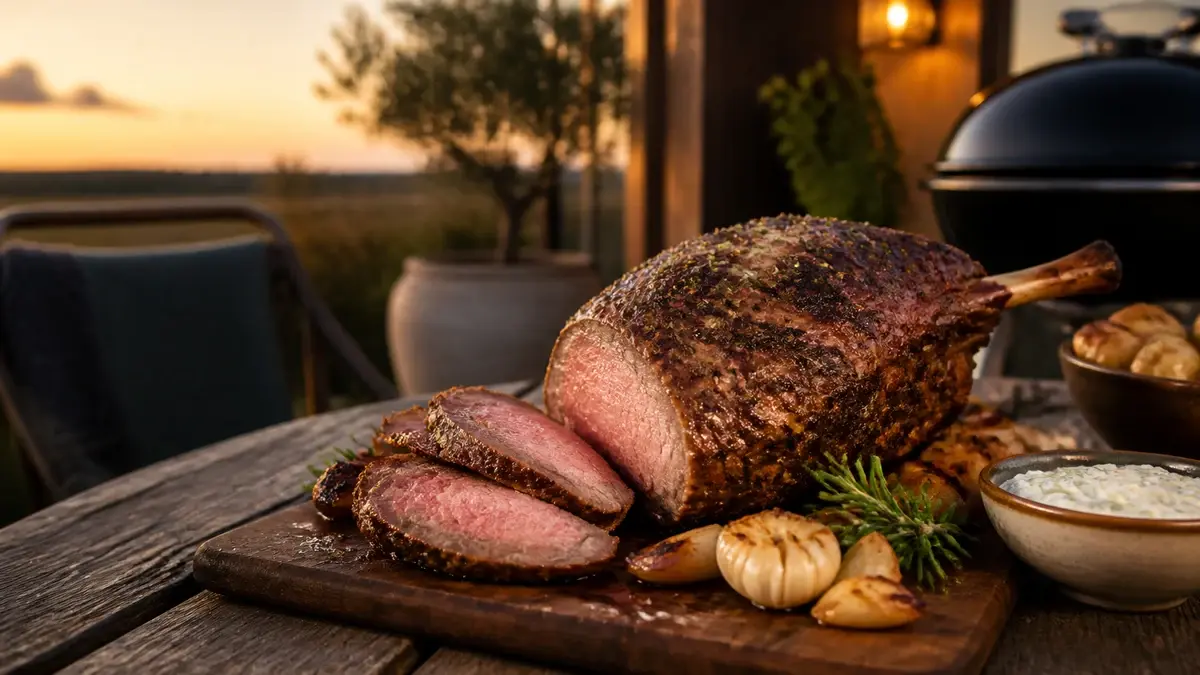 Lammekølle på grill: mør, saftig og perfekt til påske og sommer | Grillglod.dk