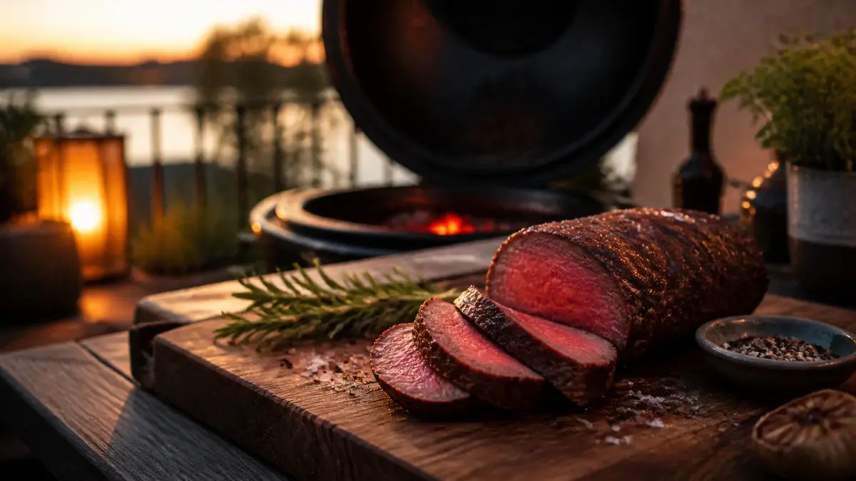 Oksefilet på grill: sådan får du den mør og rosa hele vejen | Grillglod.dk