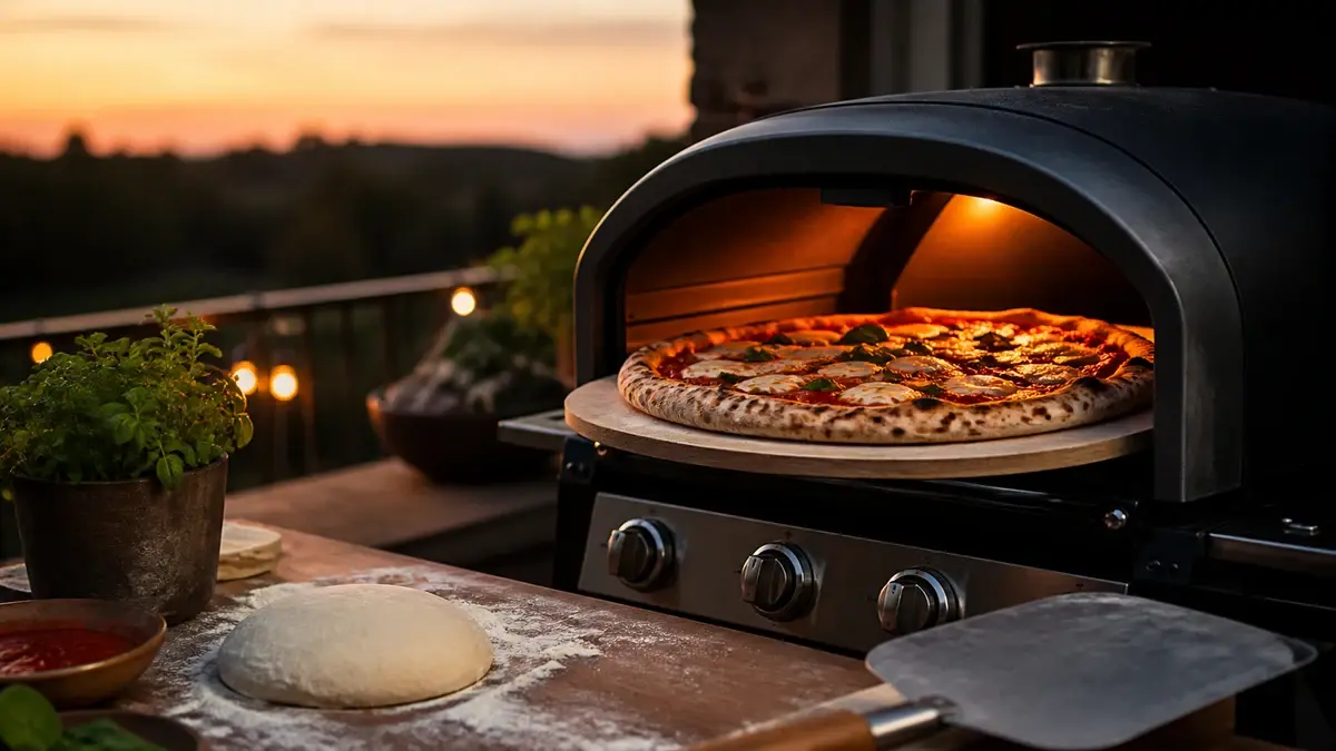 Pizza på grill: sådan bager du sprød pizza på gas- og kulgrill