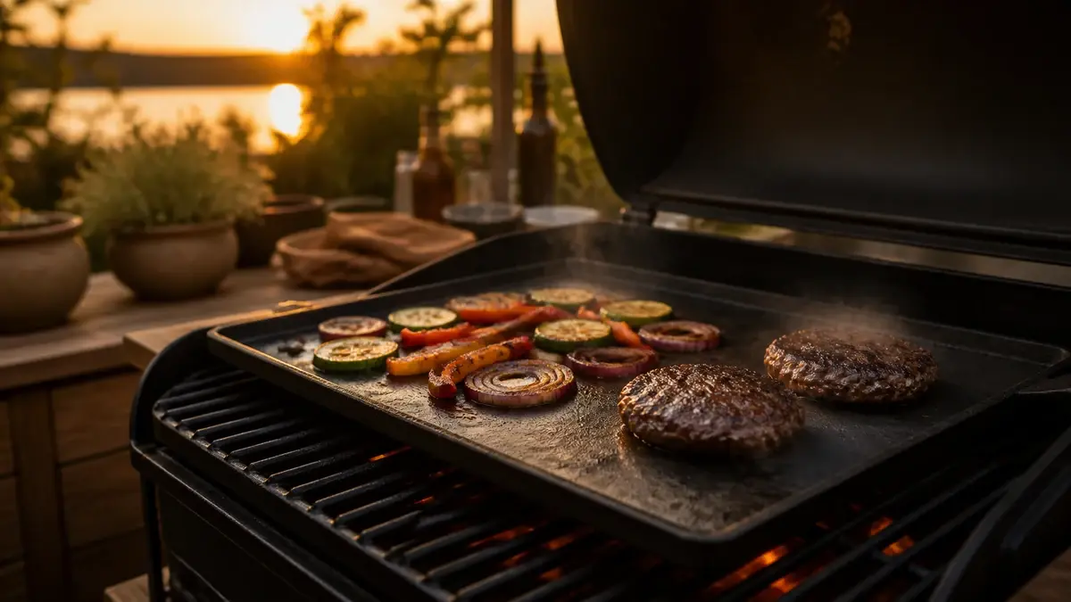 Stegeplade til grill: plancha og griddle-plader